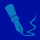 Pen Alu Blue (Blue ink)
