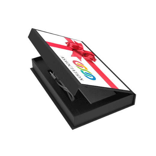Geschenkbox - Überraschen Sie Ihre Kunden mit einer personalisierten Luxus-Geschenkbox. Füllen Sie die Geschenkbox mit den schönsten Produkten und vervollständigen Sie sie mit einer persönlichen Botschaft.